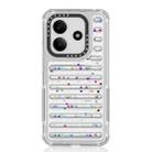 For Redmi Note 14 5G Capsule Glitter TPU Hybrid PC Airbag Phone Case(Sequin) - 1