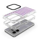 For Redmi Note 14 Pro+ 5G Capsule Glitter TPU Hybrid PC Airbag Phone Case(Purple) - 3