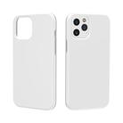 For iPhone 12 mini Shockproof Terminator Style Solid Color Protective Case(White) - 2