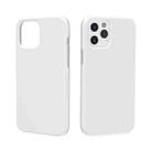 For iPhone 12 mini Shockproof Terminator Style Solid Color Protective Case(White) - 2