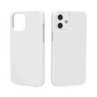 For iPhone 12 / 12 Pro Shockproof Terminator Style Solid Color Protective Case(White) - 2