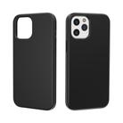 For iPhone 12 Pro Max Shockproof Terminator Style Solid Color Protective Case(Black) - 1