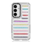 For Samsung Galaxy S25 5G Capsule Glitter TPU Hybrid PC Airbag Phone Case(Mixed Color) - 1