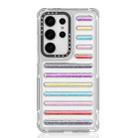 For Samsung Galaxy S25 Ultra 5G Capsule Glitter TPU Hybrid PC Airbag Phone Case(Mixed Color) - 1