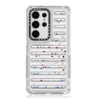 For Samsung Galaxy S25 Ultra 5G Capsule Glitter TPU Hybrid PC Airbag Phone Case(Sequin) - 1