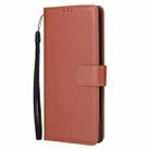 For Samsung Galaxy S25 Ultra 5G 3-Card Slots Multifunctional Leather Phone Case(Brown) - 2