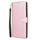 For Samsung Galaxy S25 Ultra 5G 3-Card Slots Multifunctional Leather Phone Case(Rose Gold) - 2