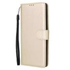 For Samsung Galaxy S25 Ultra 5G 3-Card Slots Multifunctional Leather Phone Case(Gold) - 2