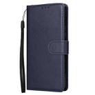 For Samsung Galaxy S25+ 5G 3-Card Slots Multifunctional Leather Phone Case(Blue) - 2