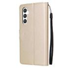 For Samsung Galaxy S25+ 5G 3-Card Slots Multifunctional Leather Phone Case(Gold) - 3
