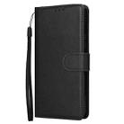 For Samsung Galaxy S25 5G 3-Card Slots Multifunctional Leather Phone Case(Black) - 2