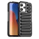 For Redmi 12R Capsule Series Candy Color IMD Phone Case(Black) - 1