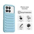 For Redmi K70 Pro Capsule Series Candy Color IMD Phone Case(Blue) - 2