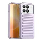 For Redmi K70 Pro Capsule Series Candy Color IMD Phone Case(Purple) - 1