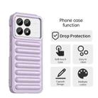 For Redmi K70 Pro Capsule Series Candy Color IMD Phone Case(Purple) - 2