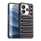 For Redmi Note 14 5G Capsule Series Candy Color IMD Phone Case(Black) - 1