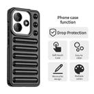 For Redmi Note 14 5G Capsule Series Candy Color IMD Phone Case(Black) - 2