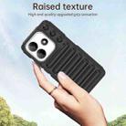 For Redmi Note 14 5G Capsule Series Candy Color IMD Phone Case(Black) - 3