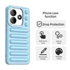 For Redmi Note 14 5G Capsule Series Candy Color IMD Phone Case(Blue) - 2