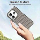 For Redmi Note 14 5G Capsule Series Candy Color IMD Phone Case(Transparent Grey) - 3