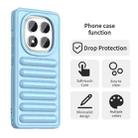 For Redmi Note 14 Pro 5G Capsule Series Candy Color IMD Phone Case(Blue) - 2