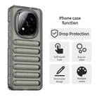 For Redmi Note 14 Pro+ 5G Capsule Series Candy Color IMD Phone Case(Transparent Grey) - 2