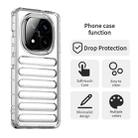 For Redmi Note 14 Pro+ 5G Capsule Series Candy Color IMD Phone Case(Transparent) - 2