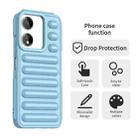 For Honor X5 Plus Capsule Series Candy Color IMD Phone Case(Blue) - 2