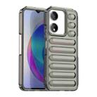 For Honor X5 Plus Capsule Series Candy Color IMD Phone Case(Transparent Grey) - 1