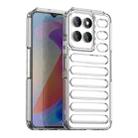 For Honor X6a Capsule Series Candy Color IMD Phone Case(Transparent) - 1