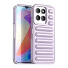 For Honor X6a Capsule Series Candy Color IMD Phone Case(Purple) - 1