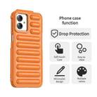 For Motorola Moto G14 Capsule Series Candy Color IMD Phone Case(Orange) - 2