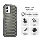 For Motorola Moto G14 Capsule Series Candy Color IMD Phone Case(Transparent Grey) - 2