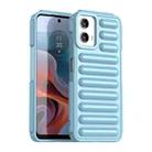 For Motorola Moto G34 5G / G45 5G Capsule Series Candy Color IMD Phone Case(Blue) - 1