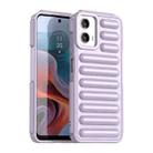 For Motorola Moto G34 5G / G45 5G Capsule Series Candy Color IMD Phone Case(Purple) - 1