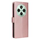 For Xiaomi Poco C75 4G 3-Card Slots Multifunctional Leather Phone Case(Rose Gold) - 3