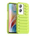 For OPPO A2 Capsule Series Candy Color IMD Phone Case(Green) - 1