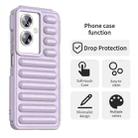 For OPPO A2 Capsule Series Candy Color IMD Phone Case(Purple) - 2