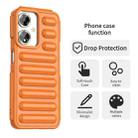 For OPPO A59 Capsule Series Candy Color IMD Phone Case(Orange) - 2