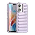 For OPPO A59 Capsule Series Candy Color IMD Phone Case(Purple) - 1