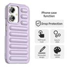 For OPPO A59 Capsule Series Candy Color IMD Phone Case(Purple) - 2