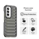 For OPPO Reno12 Global Capsule Series Candy Color IMD Phone Case(Transparent Grey) - 2