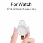 For Apple Watch Series A01 Portable Wireless Charger(White) - 2