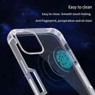 For iPhone 12 mini NILLKIN Nature TPU Transparent Soft Protective Case(White) - 5