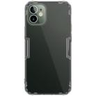 For iPhone 12 mini NILLKIN Nature TPU Transparent Soft Protective Case(Gray) - 1