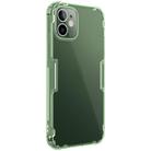 For iPhone 12 mini NILLKIN Nature TPU Transparent Soft Protective Case(Green) - 5