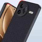 For Redmi K80 / Poco F7 Pro Ultra-thin Carbon Fiber Texture Printing Phone Case(Black Blue) - 2