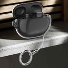 For Apple Beats Studio Buds / Buds+ Headphones Shape Clear Electroplated Acrylic Headset Protective Case(Black) - 2