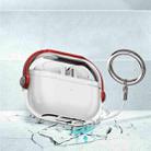 For Apple Beats Studio Buds / Buds+ Headphones Shape Clear Acrylic Headset Protective Case(Red) - 3