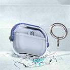 For Apple Beats Studio Buds / Buds+ Headphones Shape Clear Acrylic Headset Protective Case(Blue) - 3